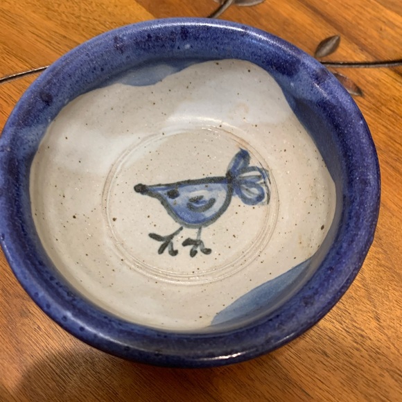 Handcrafted ceramic mug and bowl - chicken theme - Picture 5 of 6